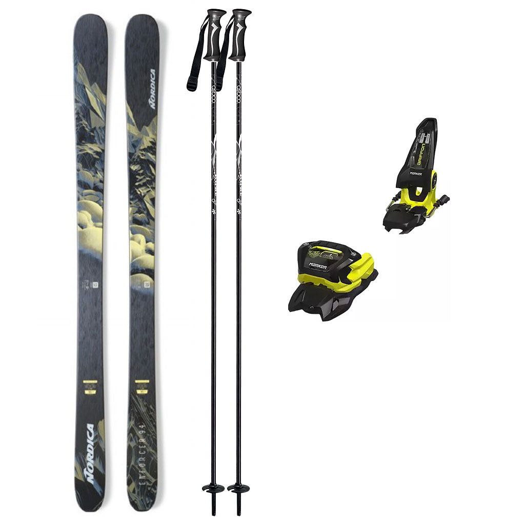 Nordica Enforcer 94 Skis Mens 2025 with Marker Griffon 13 2024 Ski Package