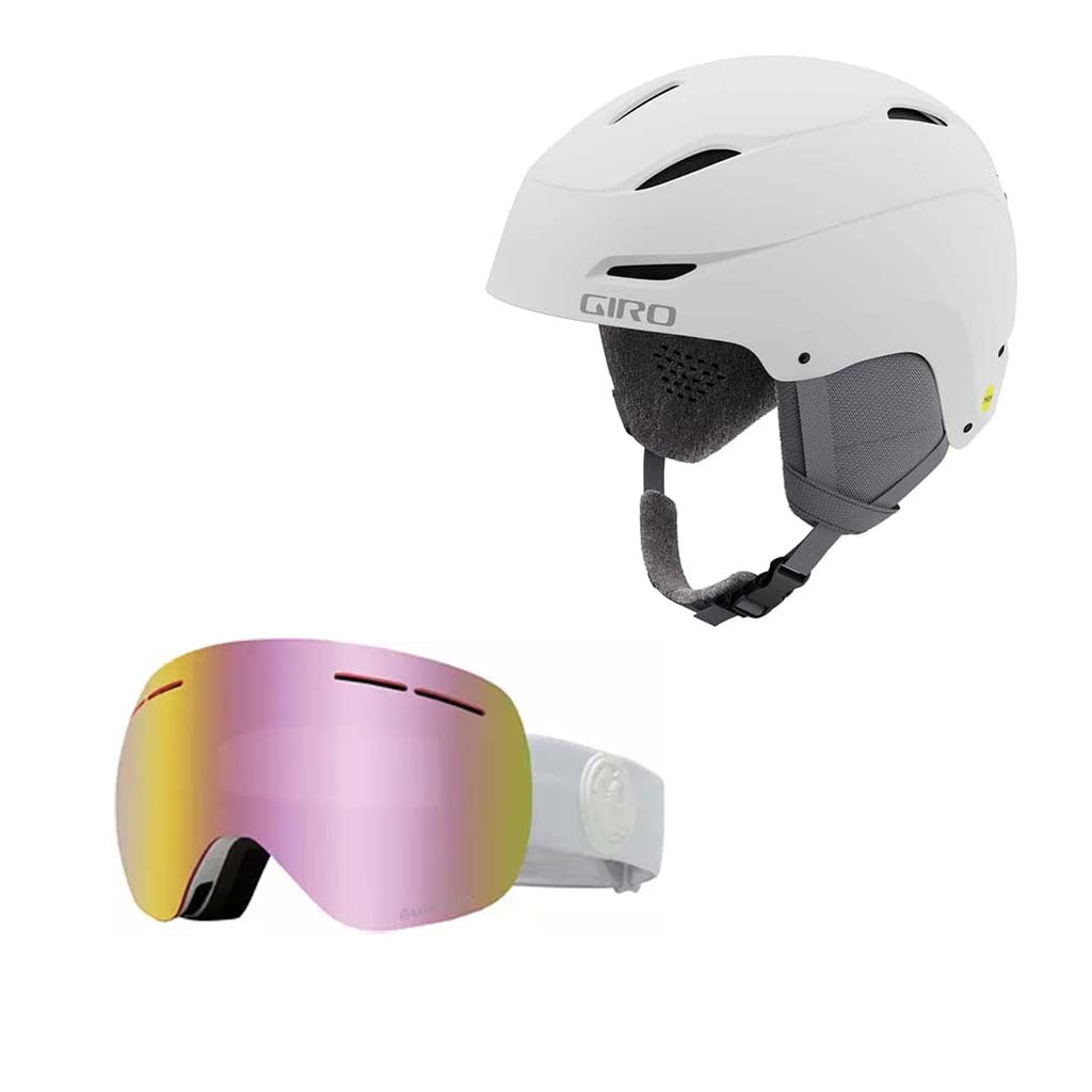 Giro Ceva MIPS Helmet 2025 with Dragon X1S Goggles 2024