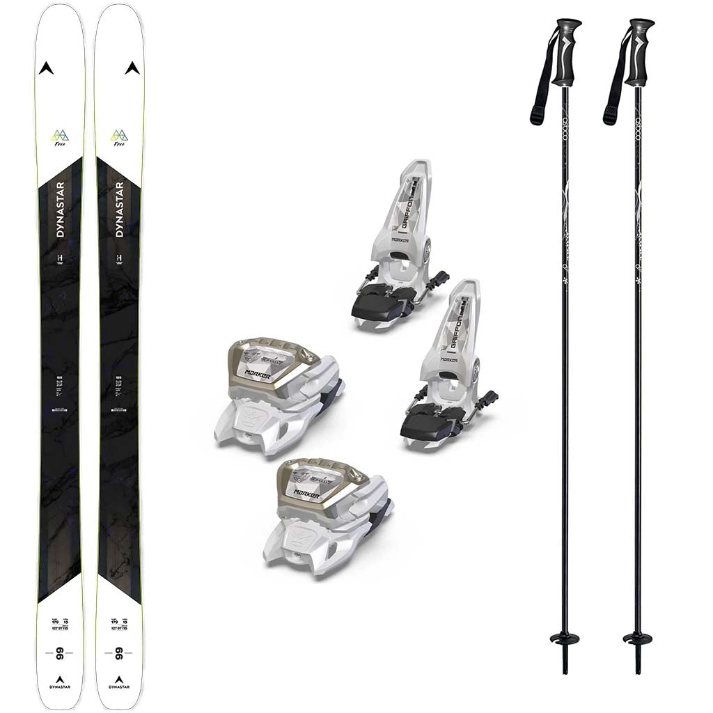 Dynastar M Free 99 Mens Skis 2025 with Marker Griffon 13 ID Ski Bindings Ski Package