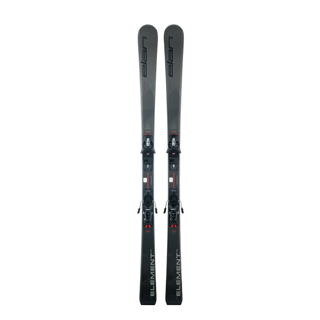 Elan Element 74 Black LS (EL 10.0 GW System Binding) Skis Mens 2025