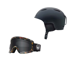 Giro Bevel Helmet with Dragon D1 OTG Goggles