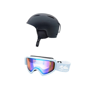 Giro Bevel Helmet with Treviso Prime Goggle Package