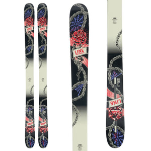 Line Honey Badger TBL Skis Adult 2024 (Marker Squire 11 Binding) with Dalbello DS MX 70 W GW Womens Boots Ski Package