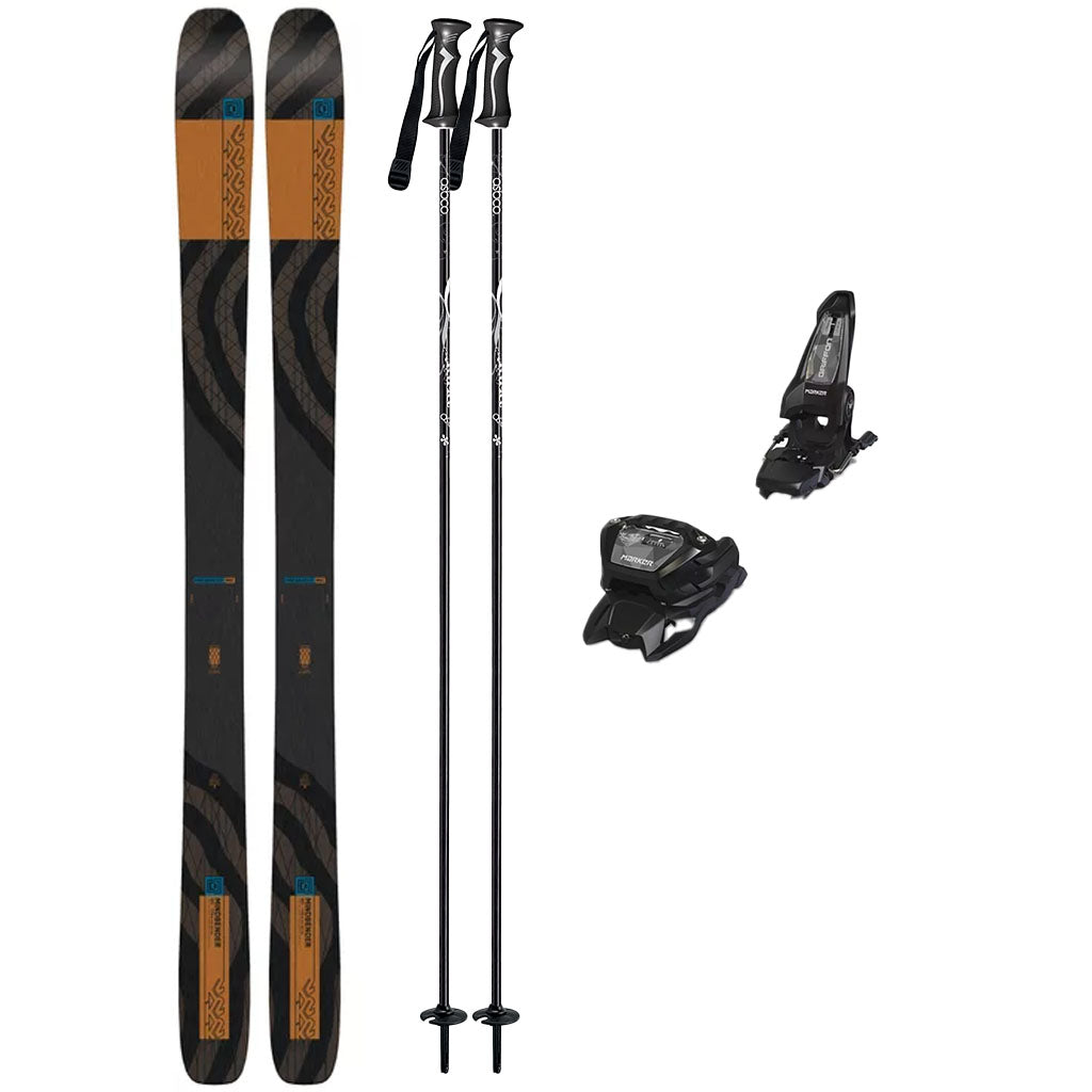 K2 Mindbender 96 C Skis 2024 with Marker Griffon 13 Bindings Ski Package