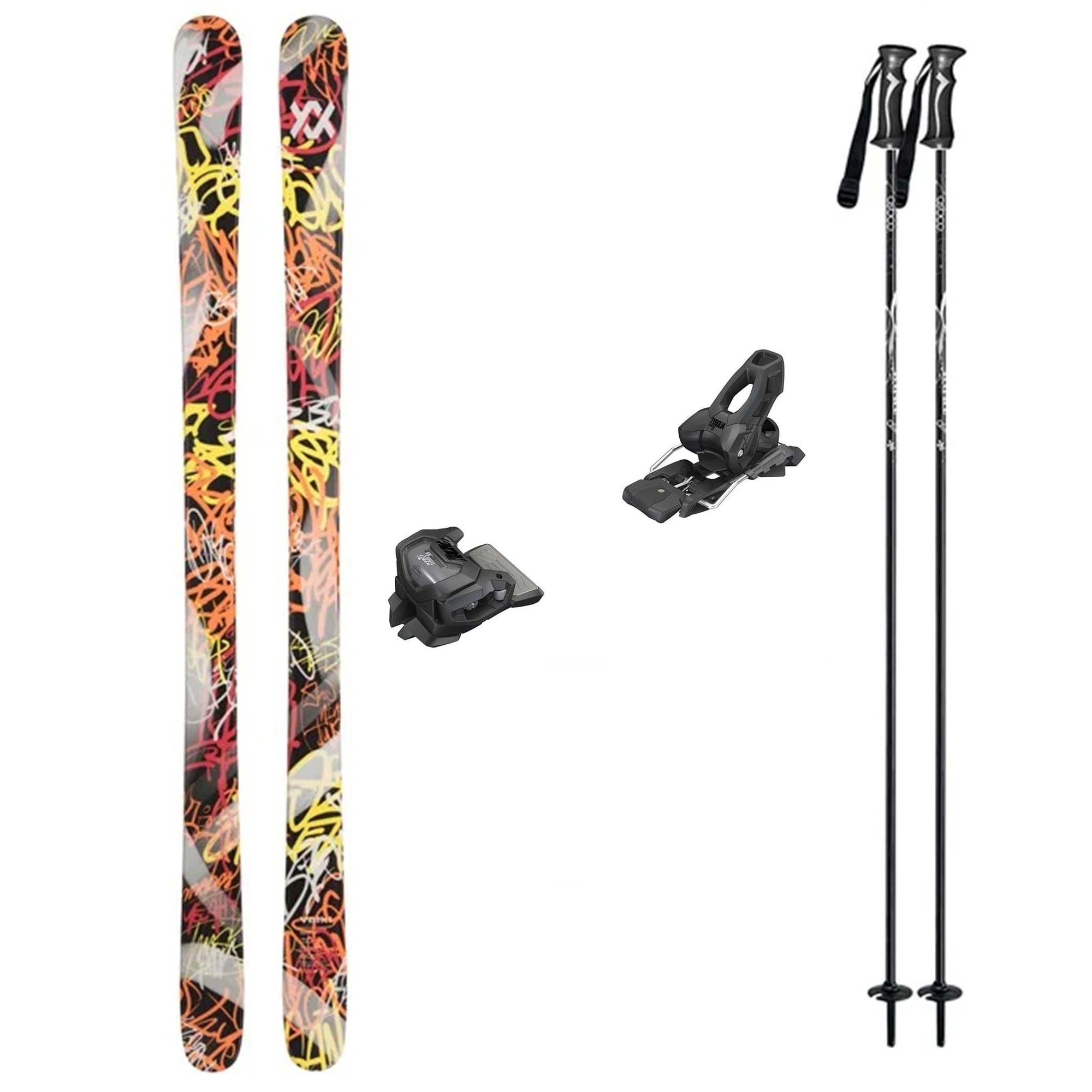 Volkl Revolt 81 2025 Skis with Tyrolia Attack 11 Bindings Adult Ski Package