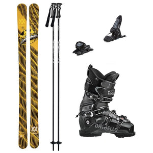 Volkl Revolt 86 Crown Adult Skis 2024 (Marker Griffon 13 Binding) with Dalbello Panterra 100 IF GW Mens Boots Ski Package