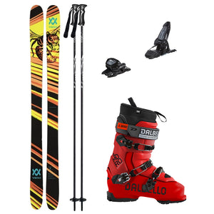 Volkl Revolt 96 Adult Skis 2024 (Marker Griffon 13 Binding) with Dalbello IL Moro 110 GW Mens Boots Ski Package