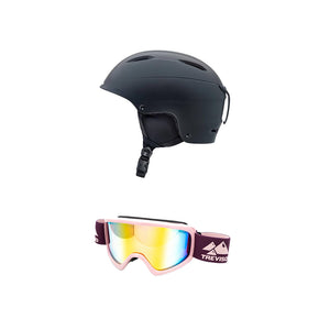 Giro Bevel Helmet with Treviso Prime Goggle Package